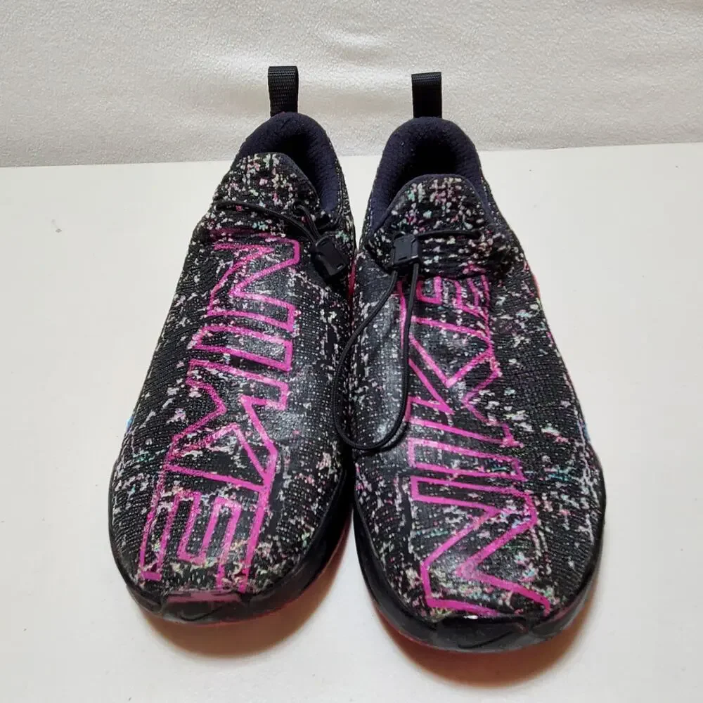 Nike Sneakers Shoes Womens 10 Athletic React Metcon AMP Black Pink CT9155-063